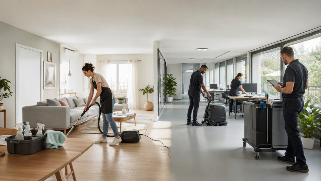 entreprise ou femme de ménage selon vos besoins