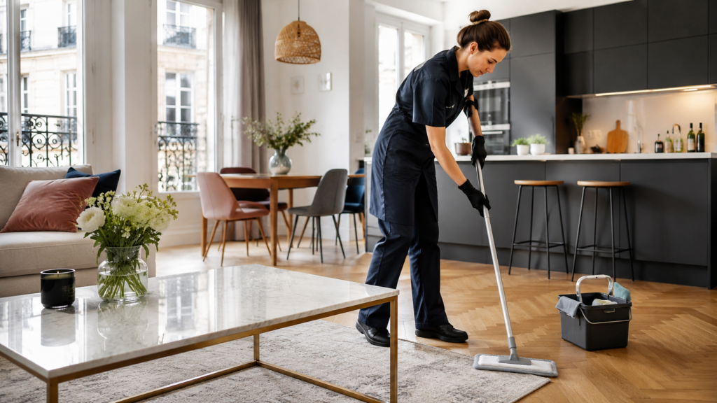 nettoyage professionnel chez les particuliers à domicile