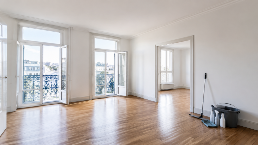 nettoyage après travaux et déménagement à Nantes: remise en état complète des logements