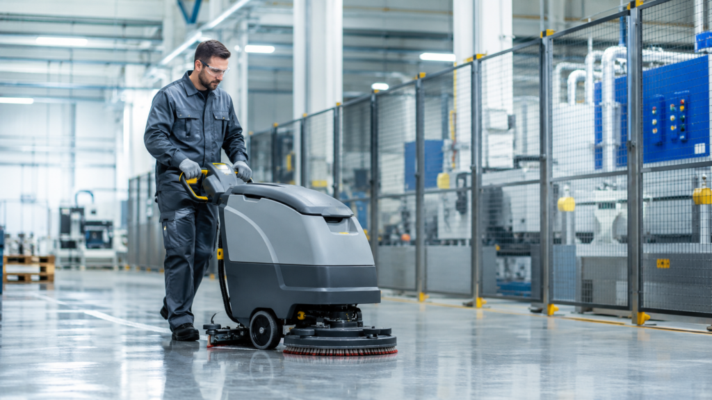 L’agent de nettoyage industriel intervient dans des environnements techniques soumis à des règles strictes d’hygiène et de sécurité.
